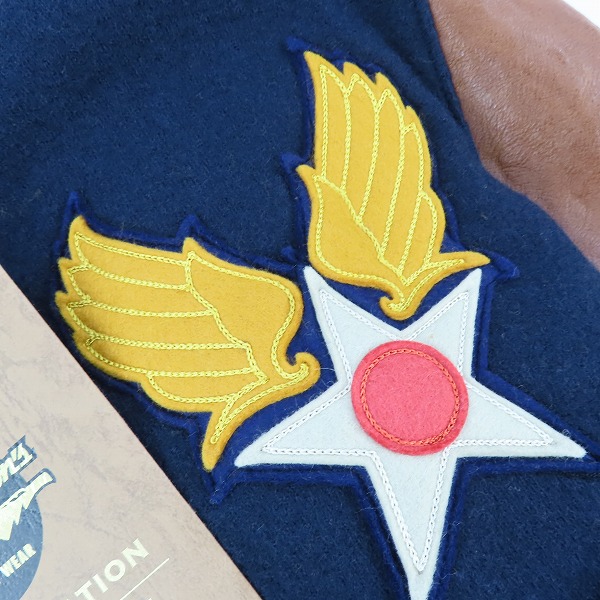 実際に弊社で買取させて頂いた【未使用】BUZZ RICKSON'S/バズリクソンズ アスレチックジャケット BR12533/Mの画像 5枚目