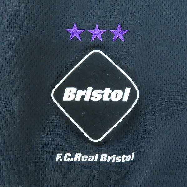 実際に弊社で買取させて頂いたF.C.Real Bristol×GOD SELECTION XXX/エフシーレアルブリストル×ゴットセレクショントリプルエックス 半袖T/FCRB-210118/XLの画像 4枚目