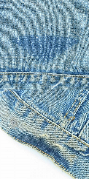 実際に弊社で買取させて頂いたLEVIS/リーバイス 70505/ボタン裏刻印521/ビッグE ヴィンテージ デニムジャケット の画像 9枚目