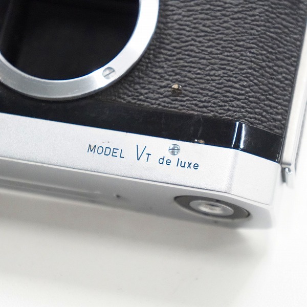 実際に弊社で買取させて頂いたCanon/キャノン MODEL VT de luxe ヴィンテージ フィルムカメラ ボディ シャッター確認済みの画像 1枚目