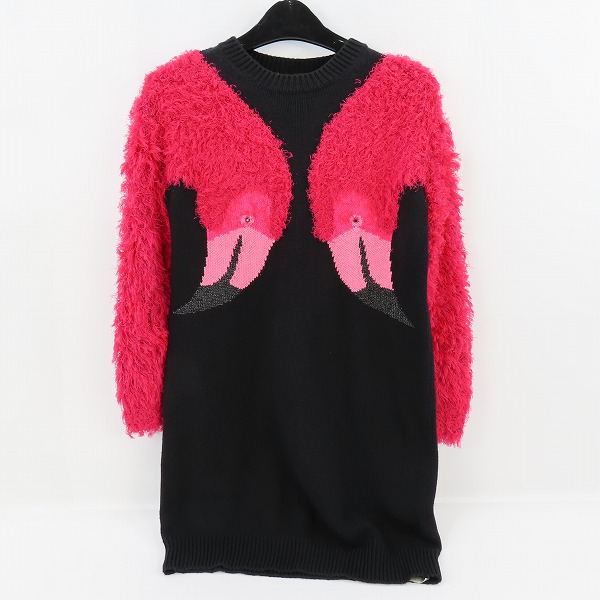 実際に弊社で買取させて頂いたDIESEL/ディーゼル フラミンゴ柄 ロングニット/ワンピース IT008106/S