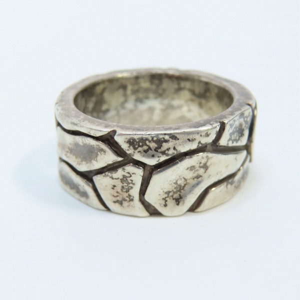 実際に弊社で買取させて頂いたHUNTING WORLD/ハンティングワールド シルバー リング 18-19号の画像 4枚目