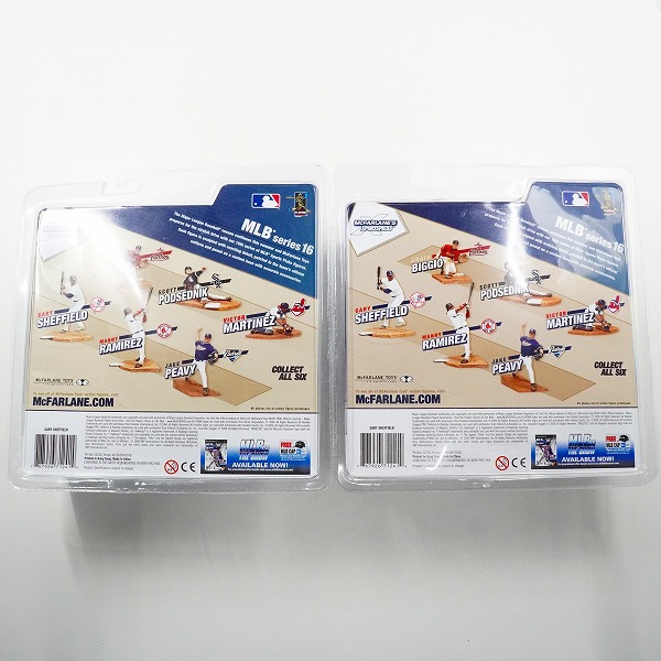 実際に弊社で買取させて頂いた【未開封】McFARLANE TOYS/マクファーレントイズ ニューヨーク・ヤンキース #11 GARY SHEFFIELD フィギュア 2点セットの画像 1枚目