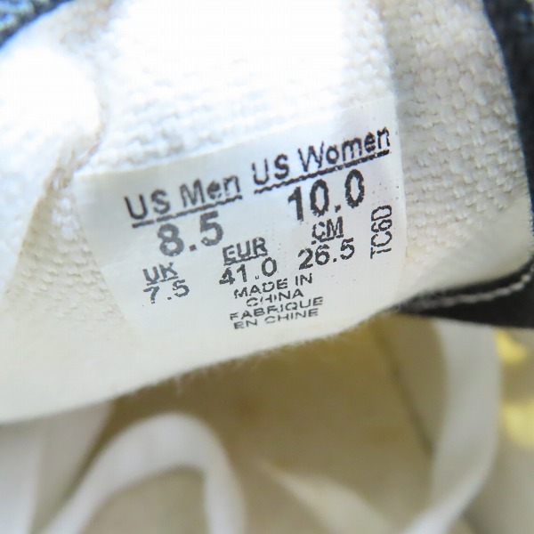 実際に弊社で買取させて頂いたVANS バンズ AUTHENTIC/オーセンティック スカル柄 ローカットスニーカー TC6D/26.5の画像 5枚目