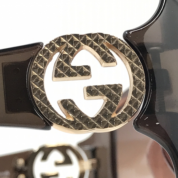 実際に弊社で買取させて頂いたGUCCI/グッチ サングラス/アイウェア インターロッキングG GG3520の画像 6枚目
