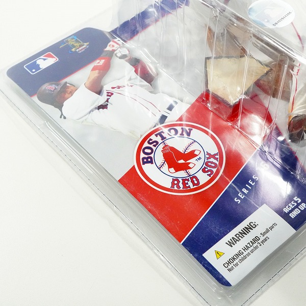 実際に弊社で買取させて頂いた【未開封】McFARLANE TOYS/マクファーレントイズ ボストン・レッドソックス #24 MANNY RAMIREZ 白 フィギュアの画像 6枚目