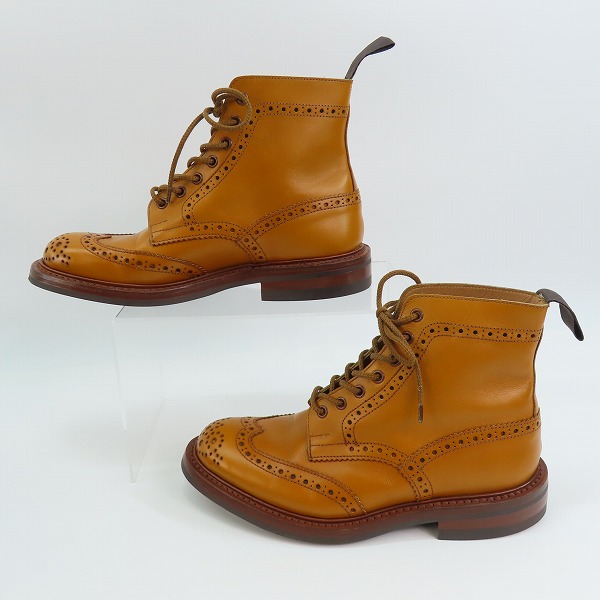 実際に弊社で買取させて頂いたTrickers/トリッカーズ MALTON/モルトン カントリーブーツ 250814 /6の画像 3枚目