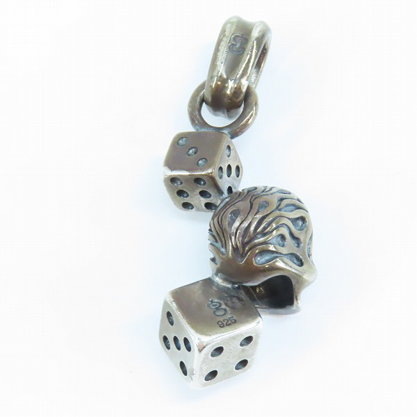 実際に弊社で買取させて頂いた【ギャラ付】Gucho/ガッチョ パイロマニアック/ダイス Claps ペンダントの画像 2枚目