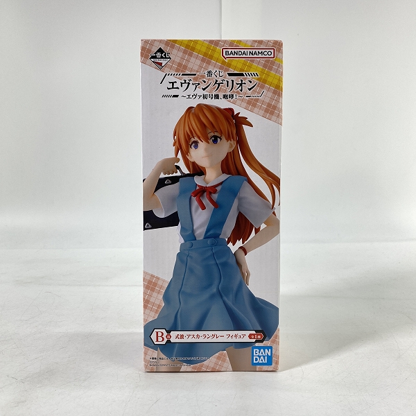 実際に弊社で買取させて頂いた【未開封】一番くじ エヴァンゲリオン エヴァ初号機、咆哮！ Ｂ賞 式波アスカラングレー フィギュア