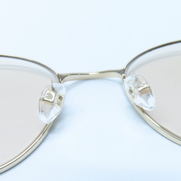 実際に弊社で買取させて頂いた999.9/フォーナインズ  TITANIUM メガネフレーム/アイウェア S-761Tの画像 3枚目