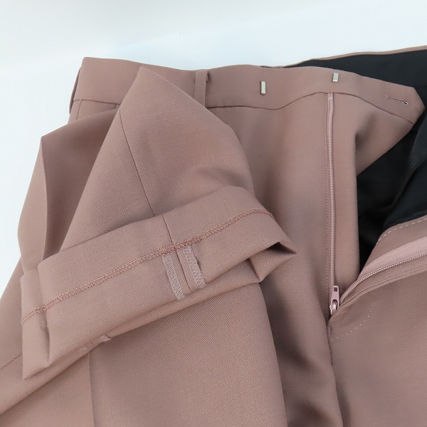 実際に弊社で買取させて頂いたWACKO MARIA×DORMEUIL/ワコマリア×ドーメル スラックスパンツ ピンク系 Lの画像 4枚目