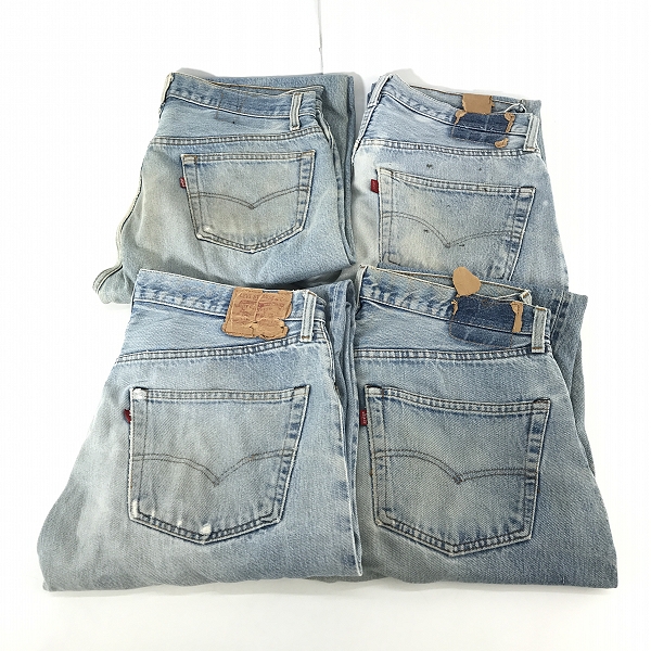 実際に弊社で買取させて頂いた【おまとめ】LEVI'S/リーバイス USA製 刻印522/524 デニムパンツ