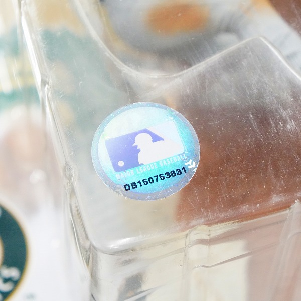 実際に弊社で買取させて頂いた【未開封】McFARLANE TOYS/マクファーレントイズ オークランド・アスレチックス #4 MIGUEL TEJADA ミゲル・テハダ フィギュアの画像 4枚目