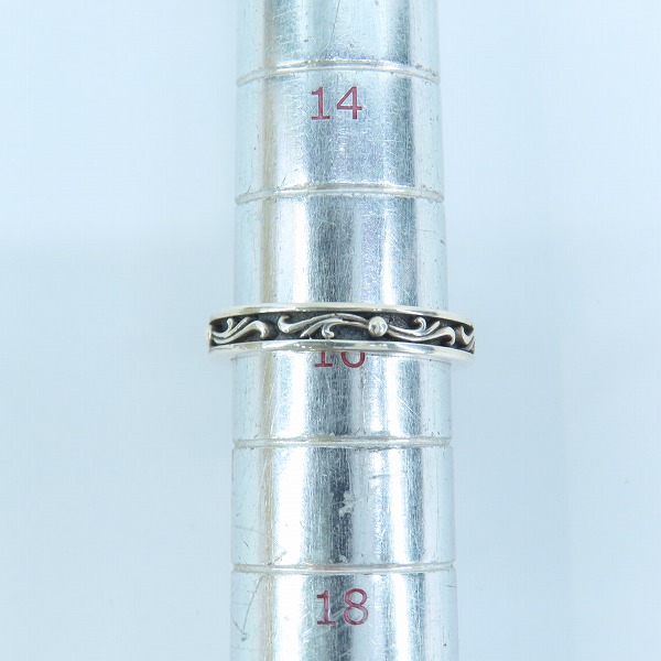 実際に弊社で買取させて頂いたROYAL ORDER/ロイヤルオーダー SMALL VERONETTE シルバー リング/16号の画像 8枚目