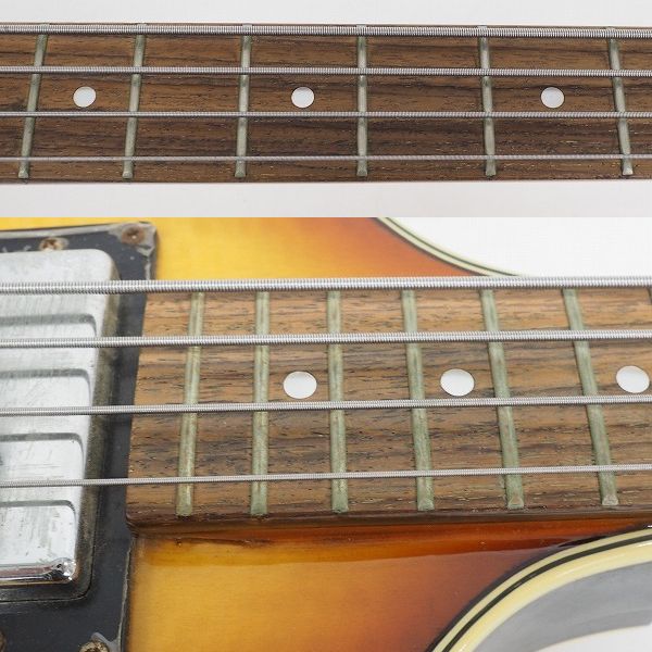 実際に弊社で買取させて頂いた★Epiphone/エピフォン Viola-Bass バイオリンベースType 4弦エレキベース ソフトケース付の画像 3枚目