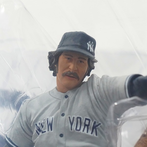 実際に弊社で買取させて頂いた【未開封】McFARLANE/マクファーレン ニューヨーク・ヤンキース #29 Catfish Hunter キャットフィッシュ・ハンター フィギュアの画像 2枚目