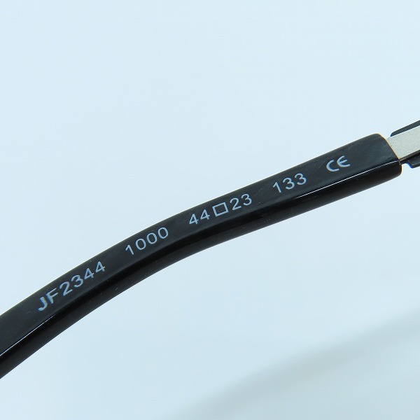 実際に弊社で買取させて頂いたJ.F.REY/ジェイエフレイ メガネ/アイウェア JF2344 1000の画像 6枚目