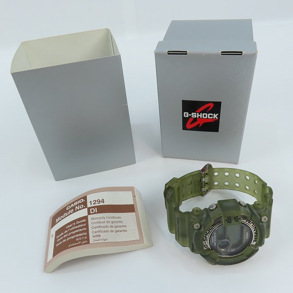 実際に弊社で買取させて頂いたG-SHOCK/Gショック FROGMAN/フロッグマン MEN IN SMOKE/メンインスモーク DW-8200MS-8T【動作未確認】の画像 6枚目