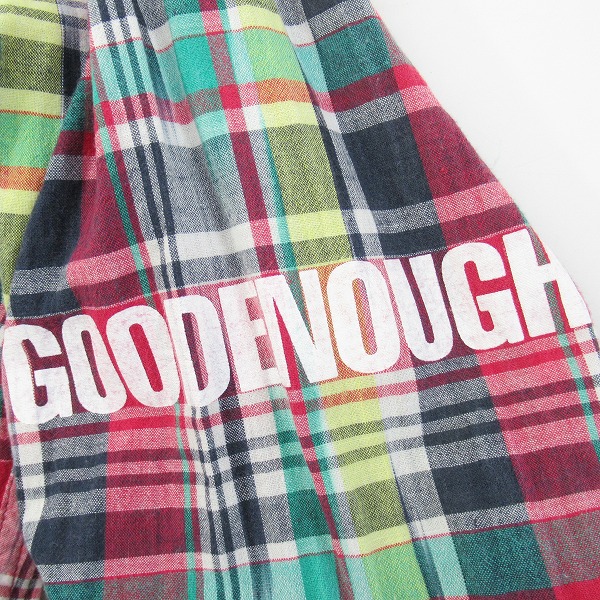 実際に弊社で買取させて頂いたGOODENOUGH/グッドイナフ チェックシャツ 2の画像 3枚目
