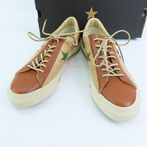 実際に弊社で買取させて頂いたCONVERSE/コンバース ONE STAR REFIN OX/ワンスター ブラウン/8