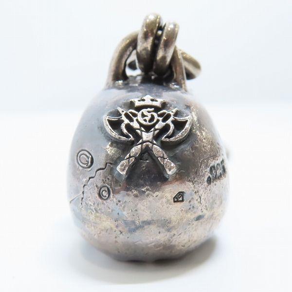 実際に弊社で買取させて頂いたGabor/ガボール マスター ラージ スカル w/バイク チェーン ウォレット ハンガーの画像 3枚目