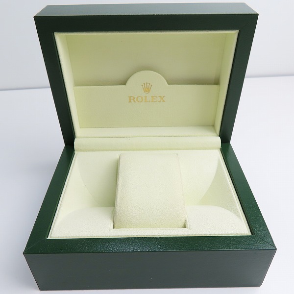 実際に弊社で買取させて頂いたROLEX/ロレックス 旧型/空箱/ボックス Mサイズの画像 4枚目