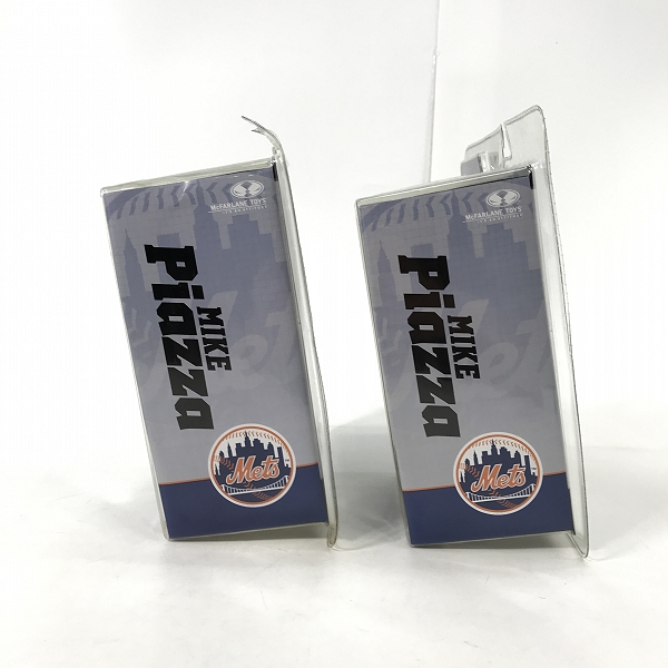 実際に弊社で買取させて頂いた【未開封】McFARLANE TOYS/マクファーレントイズ ニューヨーク・メッツ MIKE Piazza フィギュア 2点セットの画像 1枚目