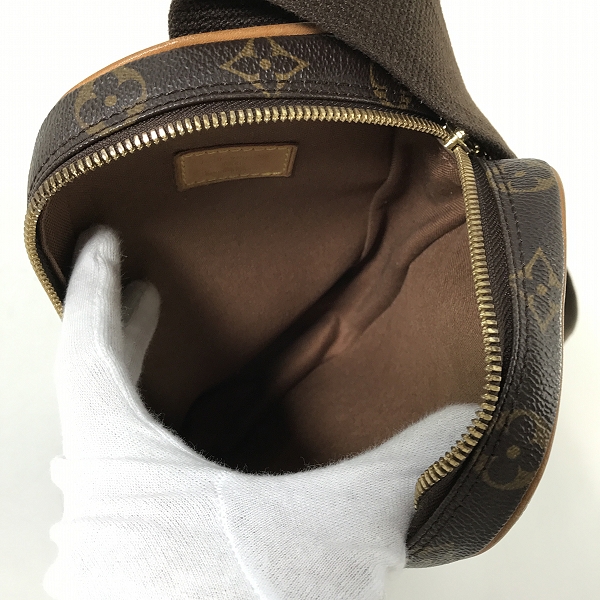 実際に弊社で買取させて頂いたLOUIS VUITTON/ルイヴィトン モノグラム ポシェット ガンジュ/ワンショルダーバッグ M51870の画像 4枚目