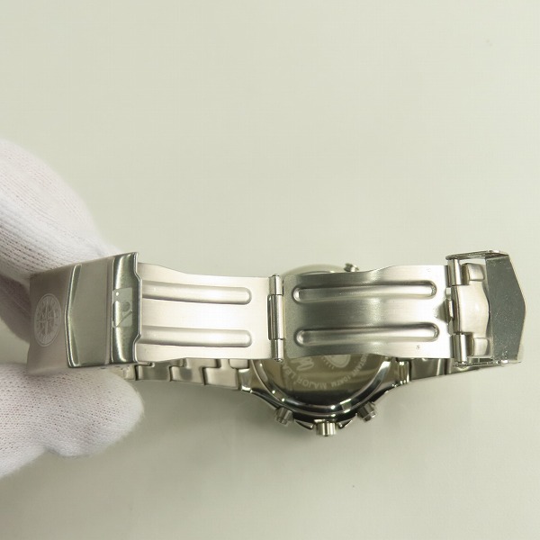 実際に弊社で買取させて頂いたCITIZEN/シチズン マリナーズ イチロー 25周年記念 2500本限定 クロノグラフ 腕時計【動作未確認】の画像 3枚目