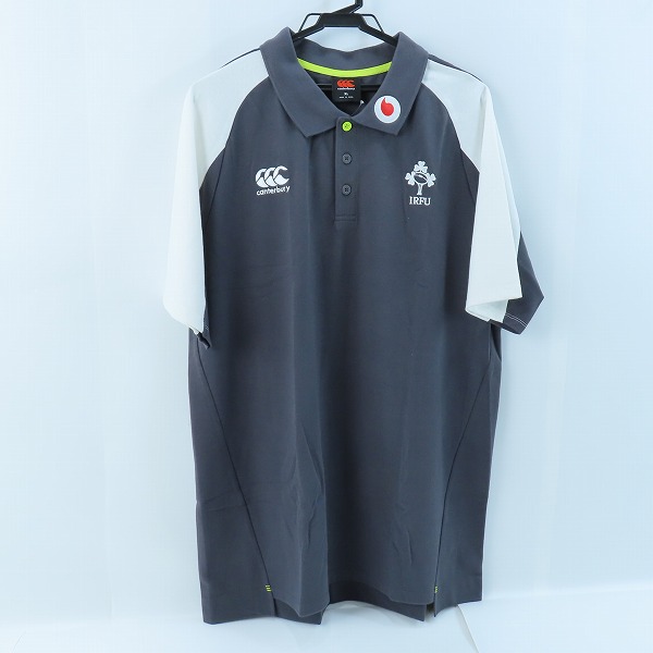 実際に弊社で買取させて頂いた【未使用】canterbury/カンタベリー アイルランド コットン ポロシャツ/RG30396/XL
