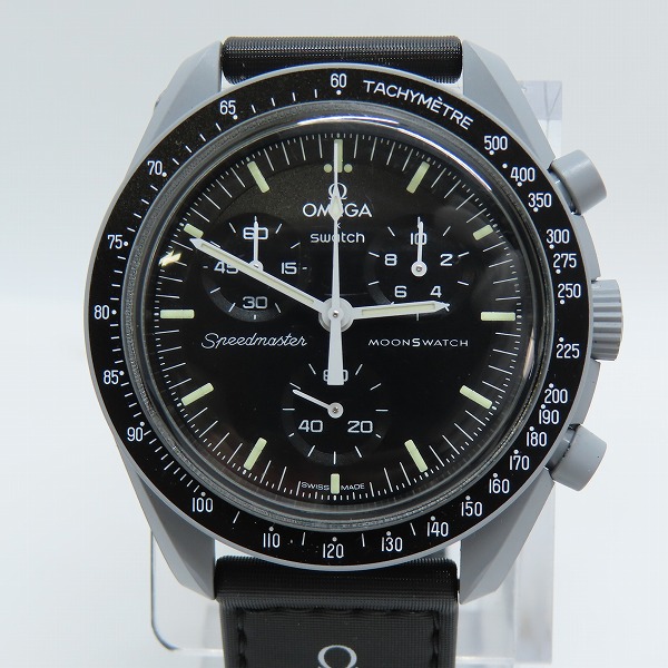 実際に弊社で買取させて頂いた【保証期間内】OMEGA × Swatch/オメガ×スウォッチ MoonSwatch Mission to the Moon SO33M100