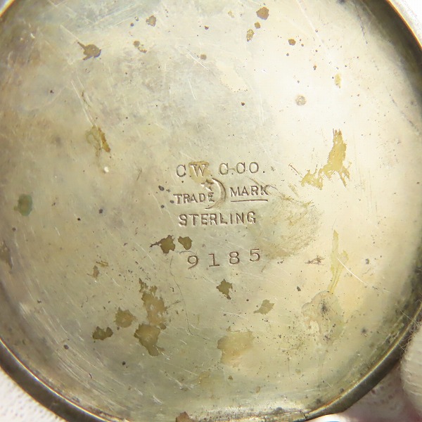 実際に弊社で買取させて頂いた【ジャンク】A.W.W.Co WALTHAM MASS/ウォルサム ヴィンテージ懐中時計 SILVER925ケースの画像 6枚目