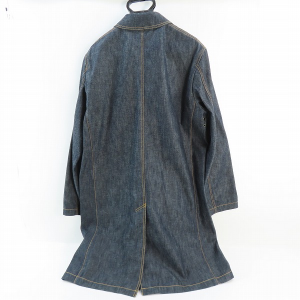 実際に弊社で買取させて頂いたMACKINTOSH/マッキントッシュ デニム ステンカラーコート D-MC001/40の画像 1枚目