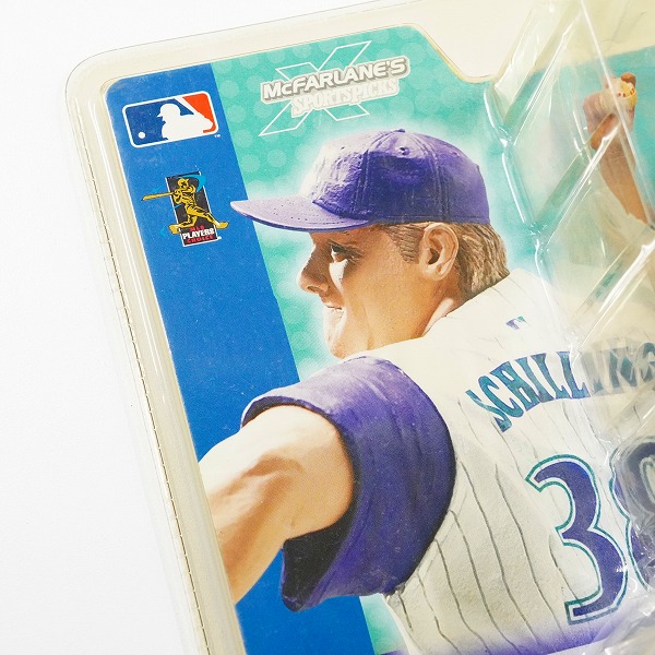 実際に弊社で買取させて頂いた【未開封】MCFARLANE/マクファーレン SPORTSPICKS アリゾナ・ダイヤモンドバックス #38 CURT SCHILLING フィギュアの画像 5枚目