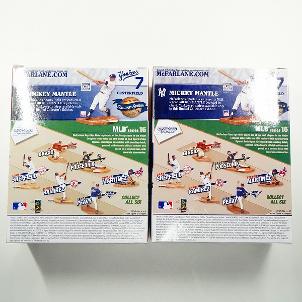 実際に弊社で買取させて頂いた【未開封】McFARLANE TOYS/マクファーレントイズ ROGER CLEMENS コレクターズエディション フィギュア 2点セットの画像 1枚目