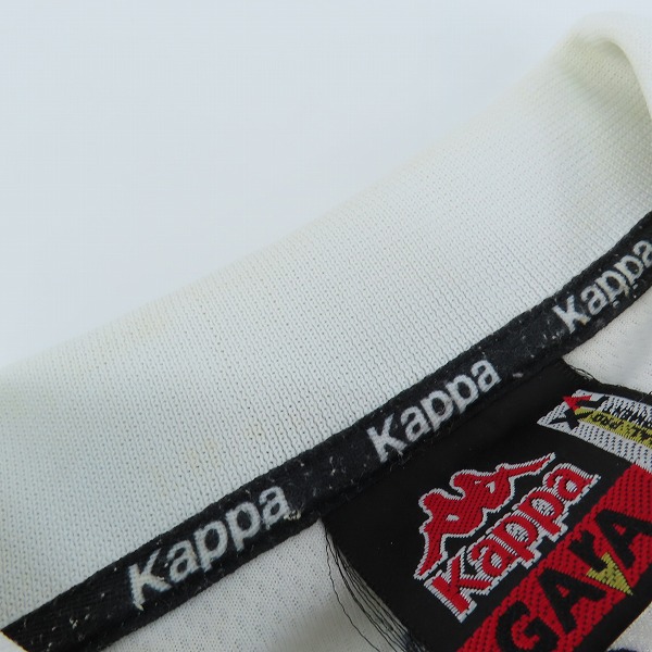 実際に弊社で買取させて頂いたkappa/カッパ ユヴェントスFC 96年 ホーム 長袖ユニフォーム /XLの画像 5枚目