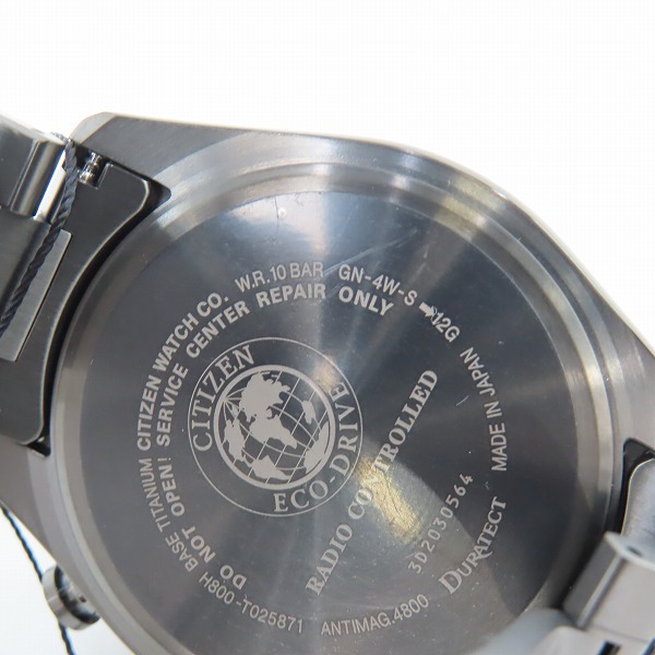 実際に弊社で買取させて頂いたCITIZEN/シチズン ATTESA /アテッサ エコドライブ 電波ソーラーメンズ腕時計 H800-T025871 の画像 5枚目