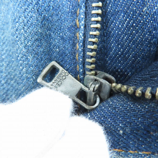 実際に弊社で買取させて頂いたDOLCE&GABBANA/ドルチェ&ガッバーナ 16GREEN メタルロゴプレート ダメージ加工 デニム パンツ/ジーンズ G3FBCP/G8I29/48の画像 6枚目