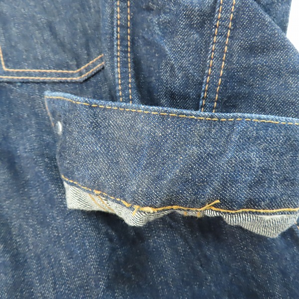 実際に弊社で買取させて頂いたCoreFighter/コアファイター Tropical hell デニムジャケット/Lの画像 4枚目