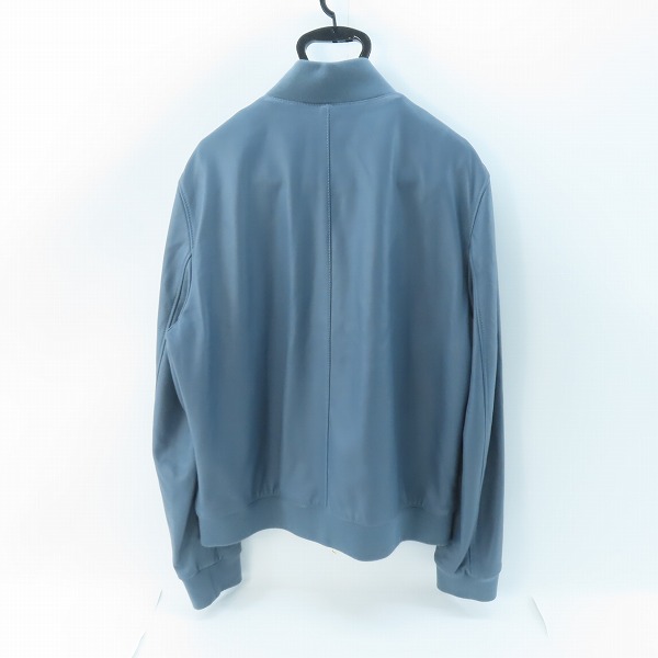 実際に弊社で買取させて頂いたdunhill london/ダンヒル ロンドン ラムレザー ジップアップブルゾン RN149617/CA5283/XLの画像 1枚目