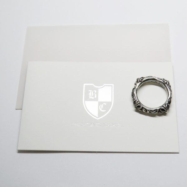 実際に弊社で買取させて頂いた【ギャラ付】CHROME HEARTS/クロムハーツ SBTバンドリング/16.5号の画像 9枚目