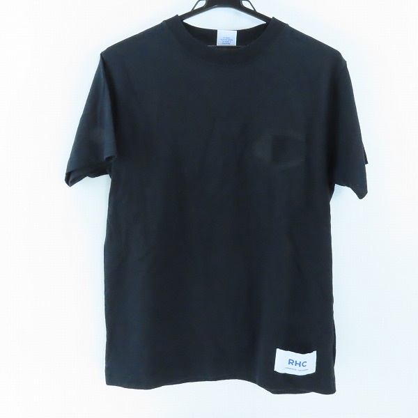 実際に弊社で買取させて頂いたRHC Ron Herman×Champion/ロンハーマン×チャンピオン ロゴ Tシャツ ブラック C3-E118/M