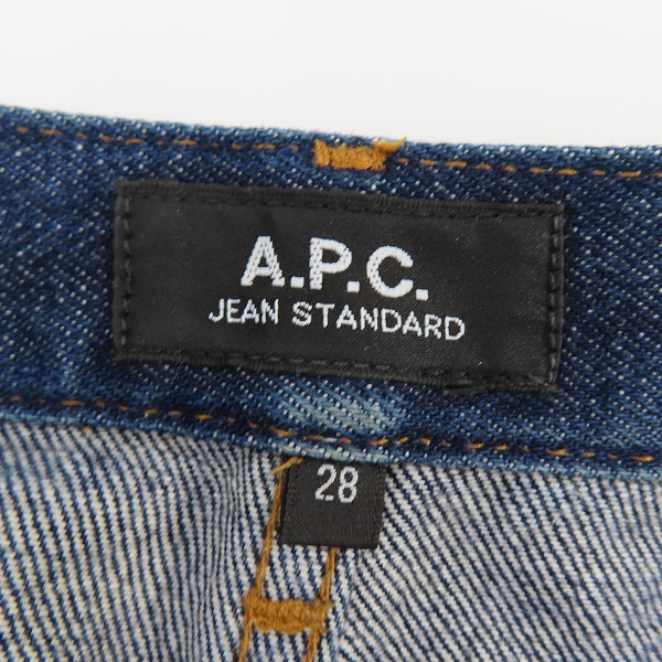 実際に弊社で買取させて頂いたA.P.C./アーペーセー Jean Standard/スタンダードジーンズ デニムパンツ/28の画像 3枚目