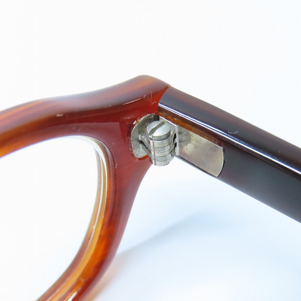実際に弊社で買取させて頂いた泰八郎謹製/タイハチロウキンセイ 手造 セルロイド T-102 メガネフレーム/アイウェアの画像 4枚目