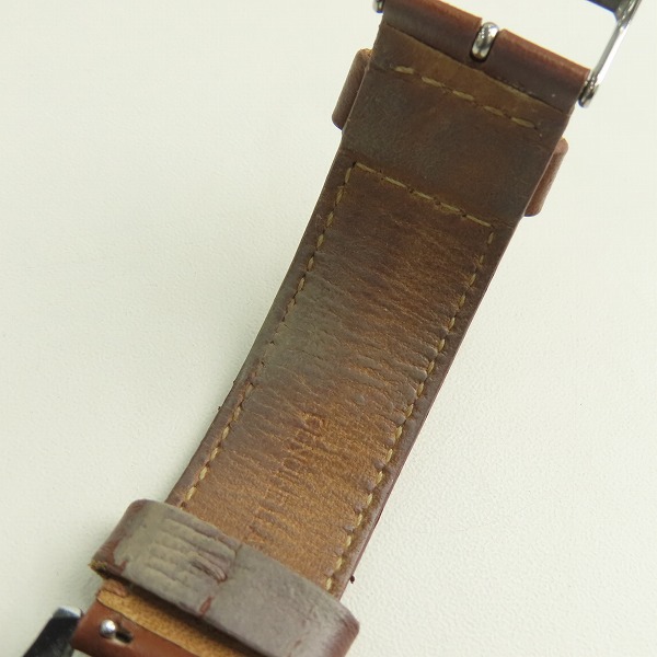 実際に弊社で買取させて頂いたCOACH/コーチ  クォーツ 腕時計 ネイビー文字盤 CA.118.2.112.1640【動作未確認】の画像 8枚目