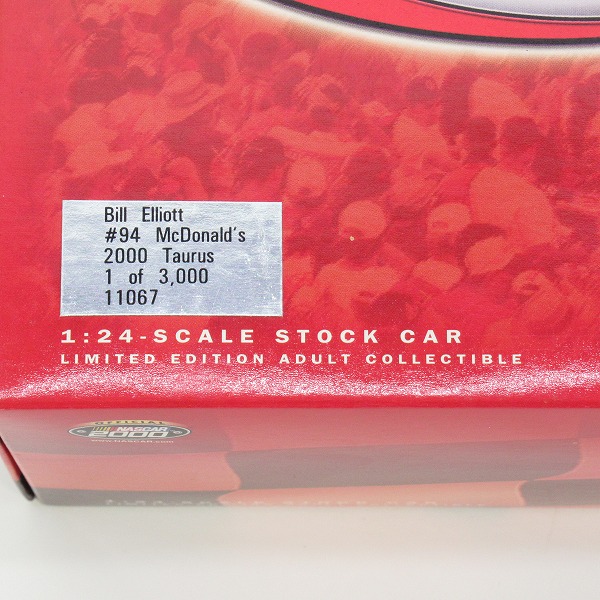 実際に弊社で買取させて頂いたACTION/アクション 1/24 Bill Elliott ＃94 McDonald's 2000 Tauraus フォード トーラス マクドナルド ミニカーの画像 7枚目