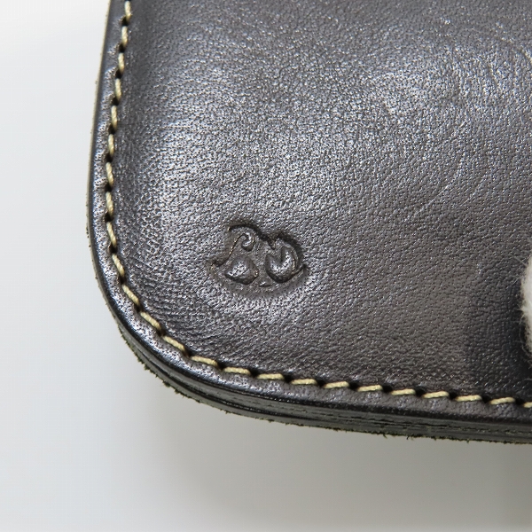 実際に弊社で買取させて頂いたRED MOON/レッドムーン コンチョ レザー ウォレットの画像 4枚目