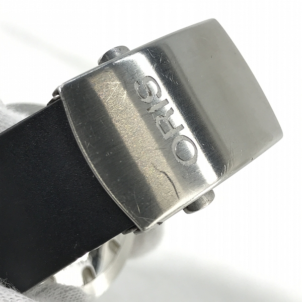 実際に弊社で買取させて頂いたORIS/オリス  Divers/ダイバーズ デイト 自動巻き 7533Pの画像 8枚目