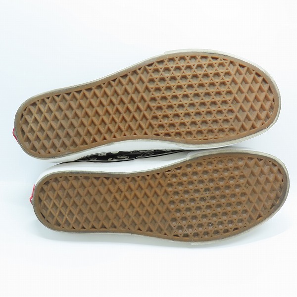 実際に弊社で買取させて頂いたVANS バンズ AUTHENTIC/オーセンティック スカル柄 ローカットスニーカー TC6D/26.5の画像 2枚目