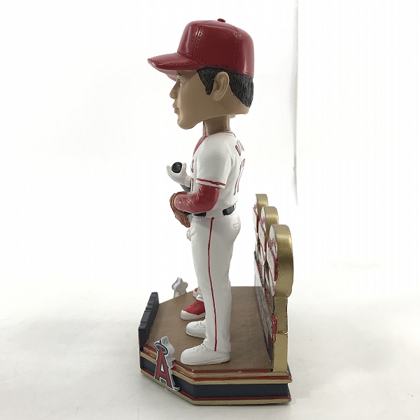 実際に弊社で買取させて頂いたFOCO PLAYER BOBBLE ボブルヘッド ロサンゼルス・エンゼルス  大谷翔平 20 Home Run 100 Strikeout Dual 首振り フィギュアの画像 2枚目